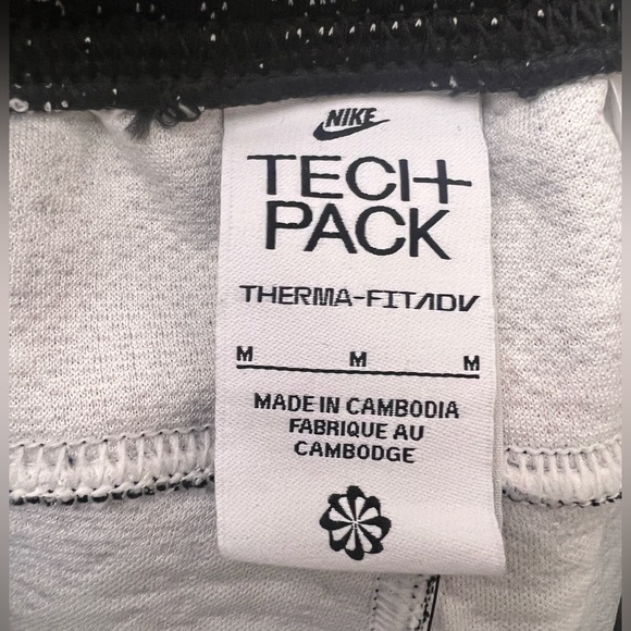 Nike Tech Pack Therma-Fit ADV Pants Mens Size Medium Fleece Black NEW DX8048-010 - Picture 5 of 8